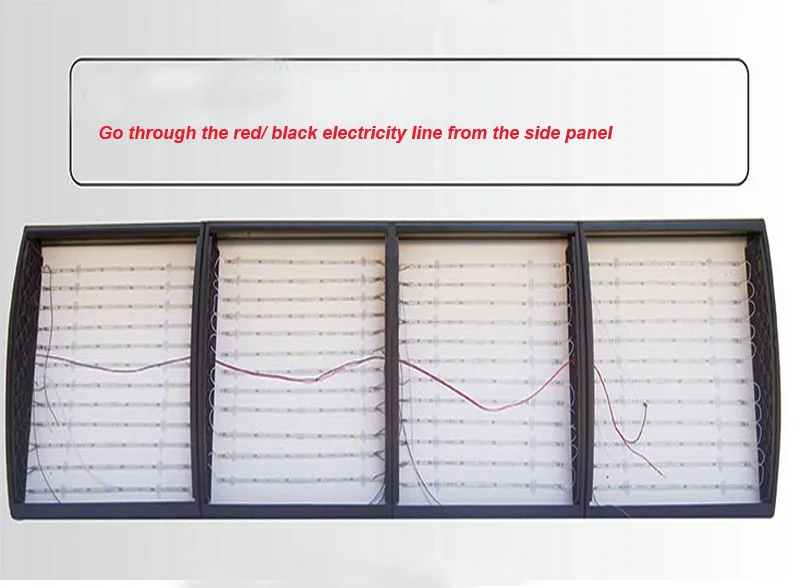 5Graphics/column) Wall Mounted D Curved Lightbox, LED Backlit Illuminated Poster Display for Restaurant,Cafe