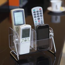 Acrylic Rotation Storage Box Remote Control Phone Storage Rack TV Organizer Storage box
