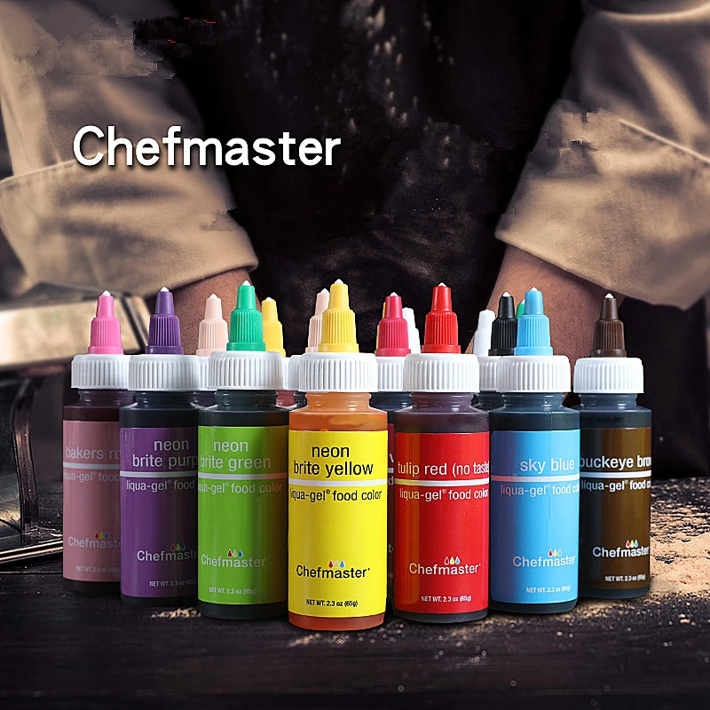 

Chefmaster food color baking cream cake fondant cake food grade cm pigment paste baking accessories