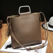 Neue Pu-leder frauen geschenk Schulter Pendler tasche Weibliche einzelne Weiche Beiläufige handtasche Einkaufen bolsa