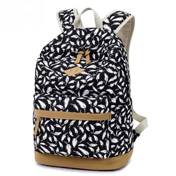 

Women Backpacks For Teenage Girls Floral Printed School Bags Travel Leisure Laptop Backpack Female Waterproof Backpacks Mochilas