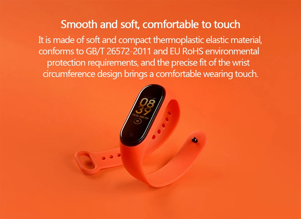 Stock Xiaomi Mi Band 4 Original 2019 Newest Music Smart Miband 4 Bracelet Heart Rate Fitness 135mAh Color Screen Bluetooth 5 (6)