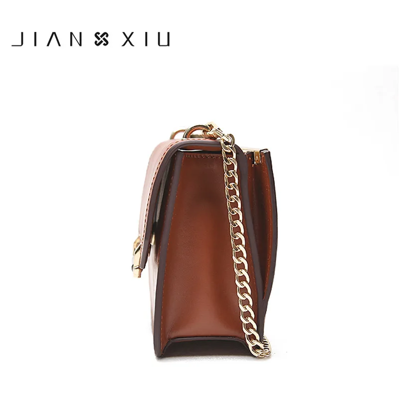 JIANXIU/женские сумки мессенджеры из спилка кожаная сумка Bolsos Mujer Tassen новинка 2019