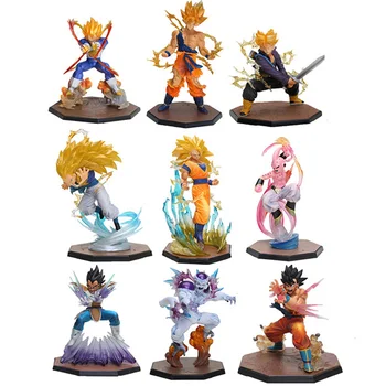 

Dragon Ball Z Action Figure Vegeta Son Gokou Triple Kaiouken Kamehameha Battle Ver. PVC Toy Dragonball Z Figure