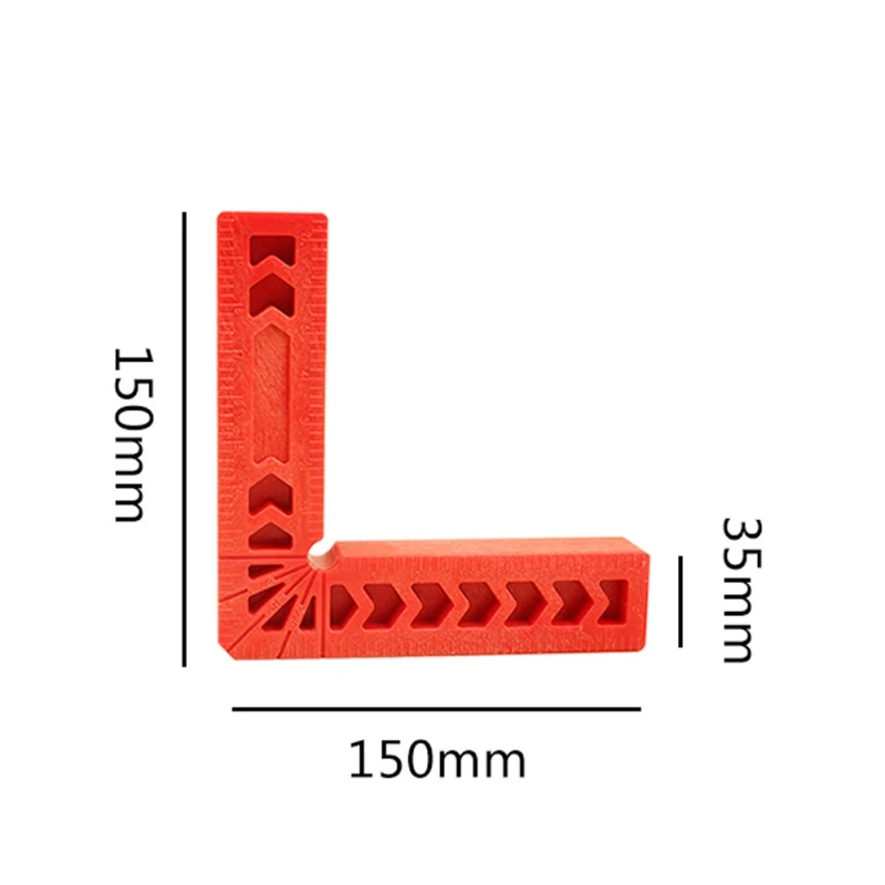 Столярный квадратный правый угол 90 градусов l-образное вспомогательное крепление деревообрабатывающая линейка для дома, древесные инструменты