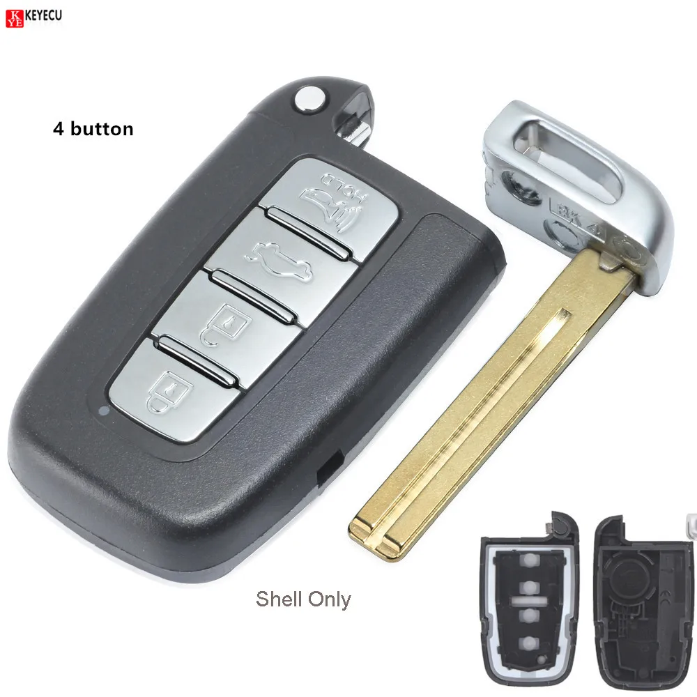 Keyecu New Replacement Remote Car Key shell case For Hyundai I30 Ix35