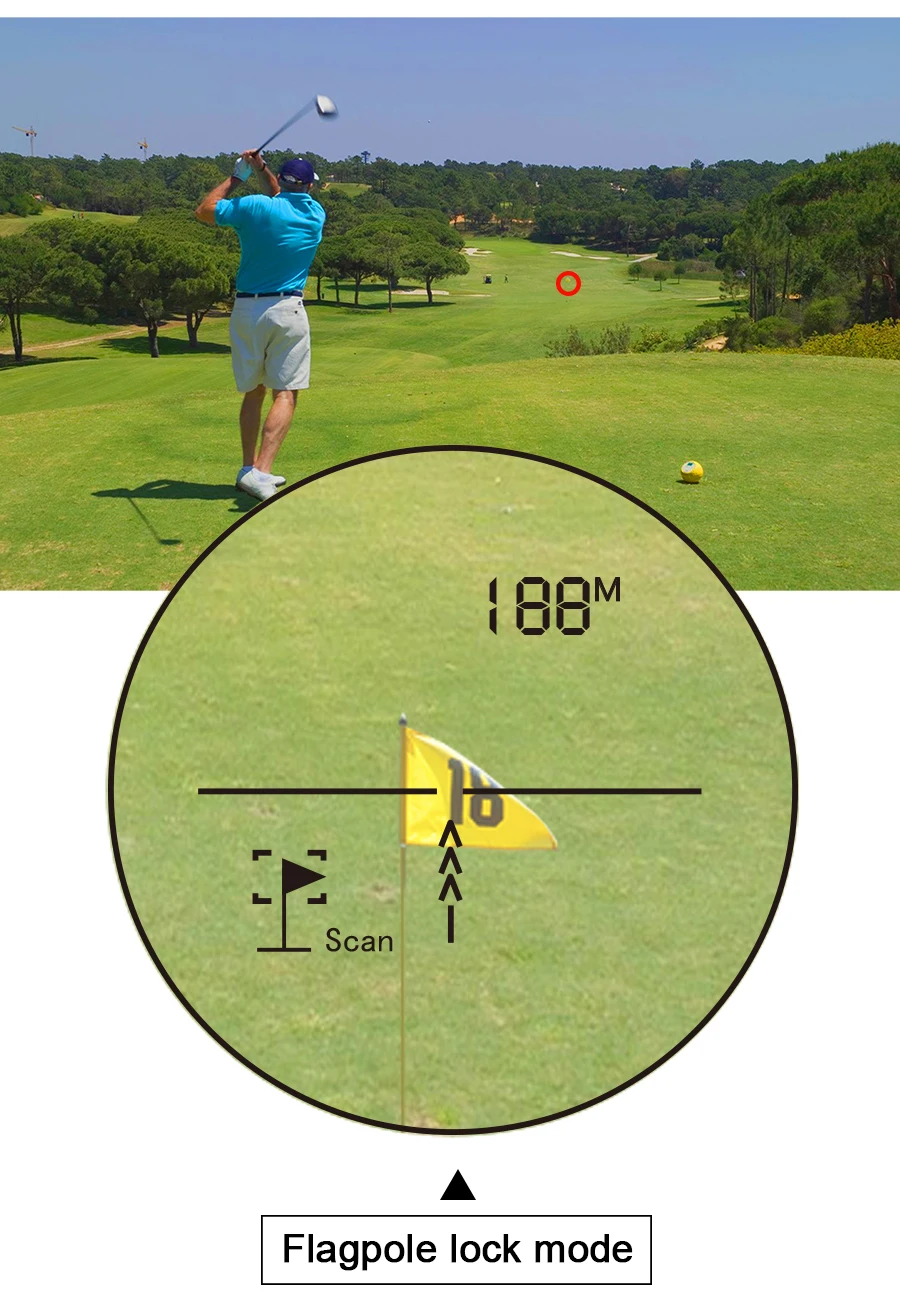 BIJIA 6x21 700 м лазерный дальномер для гольфа охотничий дальномер лазерный дальномер с измеритель скорости Fogproof Блокировка флага