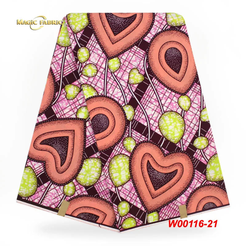 

2018 New arrival Very beautiful veritable wax hollandais guaranteed dutch super wax hollandais African fabric W00116-21