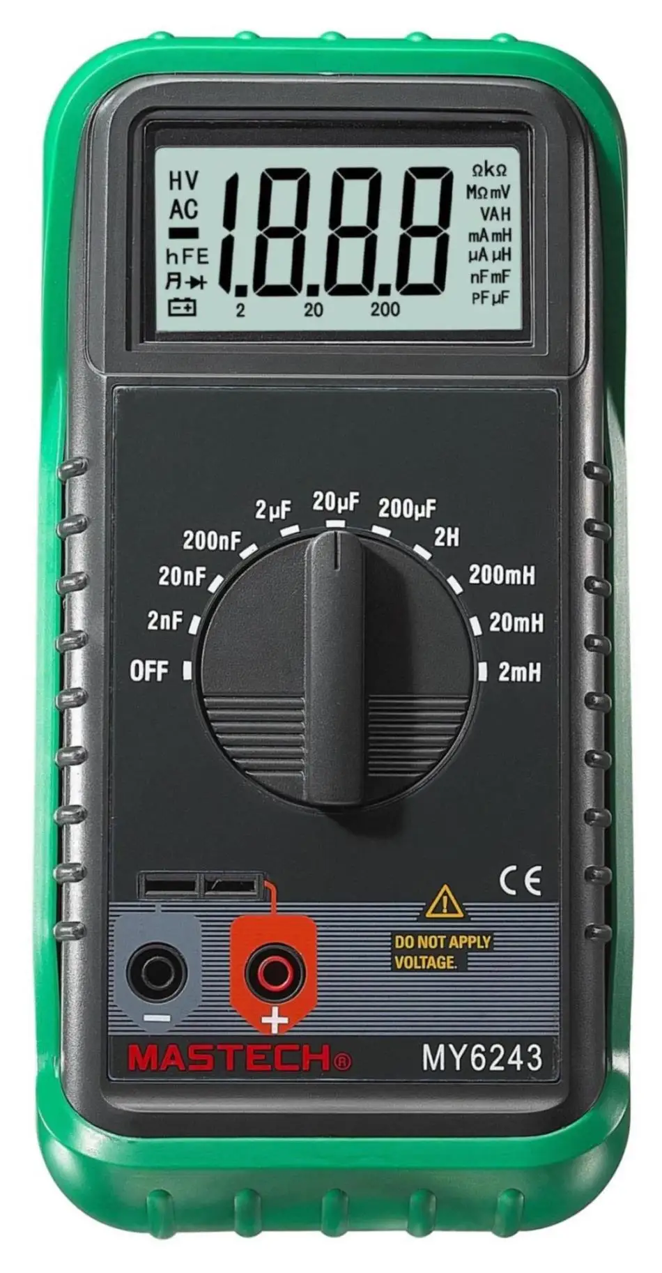 MASTECH MY6243 Portable Digital Inductance Capacitance Tester LC Meterin Multimeters from Tools