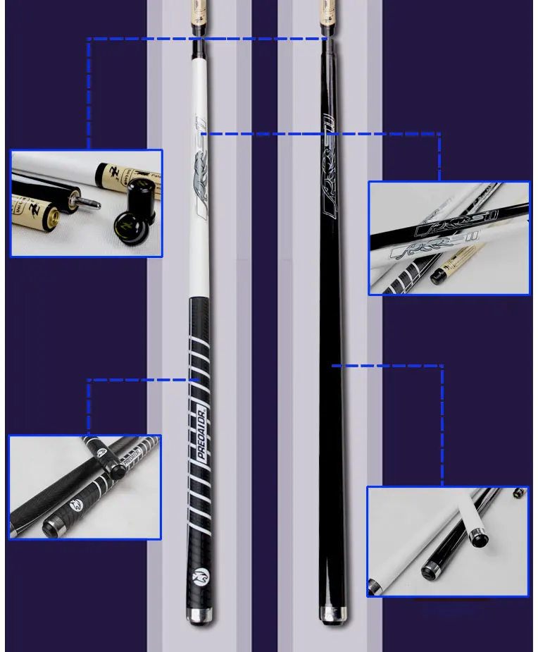 PR бассейн Cues Stick 11,5 мм 13 мм биллиардный кий спорт ручка Китай