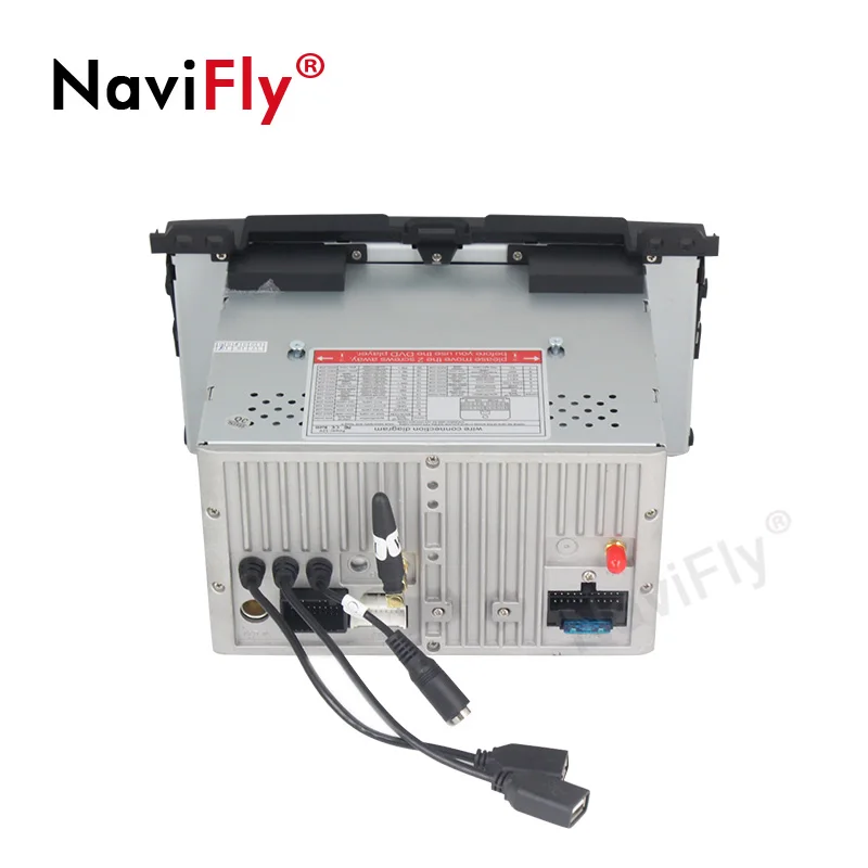 Clearance NaviFly 7 inch 2 Din GPS Navigation 2G+32G Android 9.1 Car Radio multimedia player for Toyota Prado 120 2004-2009 DVD WIFI BT 5