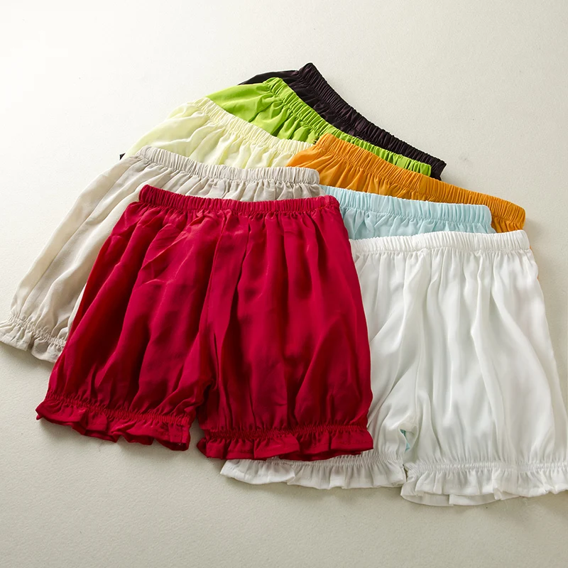 Buy 100 Pure Silk Shorts Casual Home Candy Short