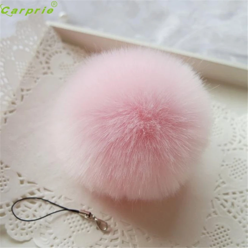 

High Quality car-styling,car-detector, Rabbit Fur Ball Key Chains Mobile Phone Plug Backpack Bags Decoration