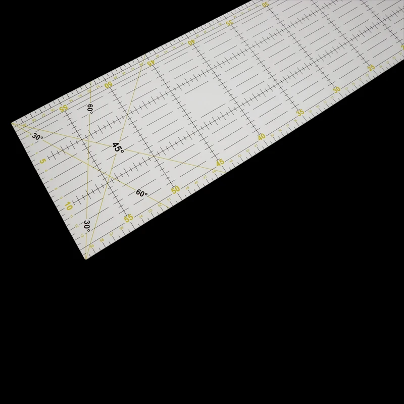 

Measuring Ruler Sewing Patchwork Feet Tailor Yardstick Cloth Cut Student DIY Hand Footage International General30*15 cm