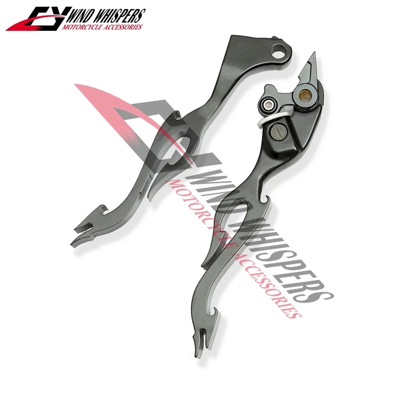 Motorcycle Modified flame left right levers Set brake clutch lever For