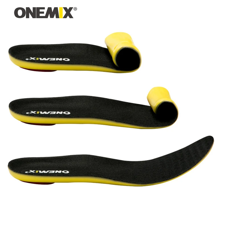 ONEMIX رياضة اكسسوارات نعل الرجال المهنية مزيل العرق الهواء وحيد النساء الشتاء الدافئة الفراء النعال حذاء الثلوج أحذية إدراج منصات