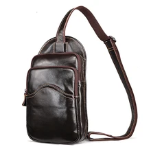 Для Мужчин's Повседневное Сумки из натуральной кожи масло воск коровьей груди мешок Повседневное сумка-мессенджер один сумка ретро Для мужчин сумка