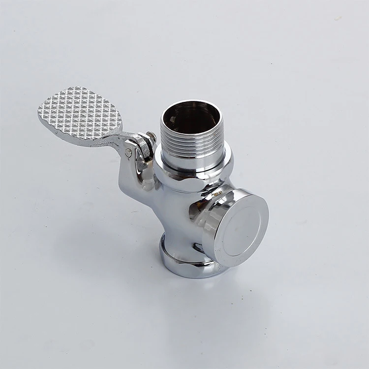 Бесплатная доставка Малый ноги flusher valver с высоким качеством полированной Туалет Корточки Пан сливной