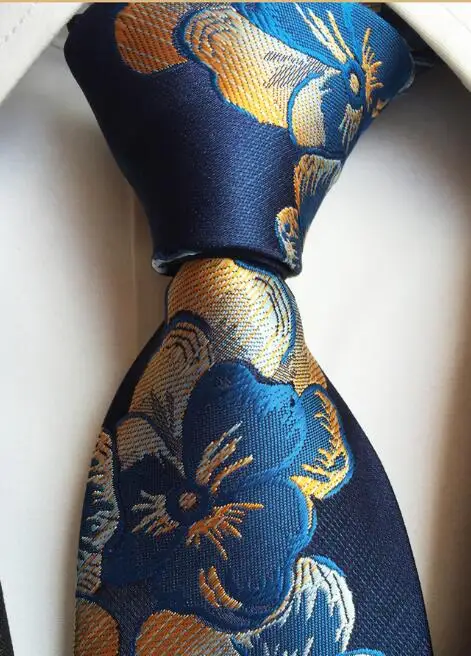Мода 2017 г. Дизайн 8 см молодых галстук Китайский стильный классический Винтаж цветочный галстук высокое качество нежный Для мужчин тканые