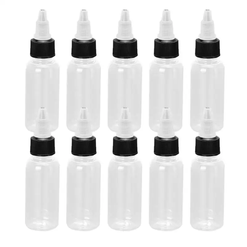 

10pcs 30ML Empty Plastic Squeezable Dropper Bottles Eye Liquid Dropper Sample Eyes Drop Refillable Bottle
