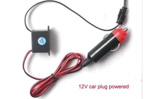 2aa 3V батарея 5V USB или dc12v 5 цветов неоновый светильник светящийся EL провод веревка лента кабельная лента светодиодный светильник Холодный светильник для автомобиля декоративная лента лампа