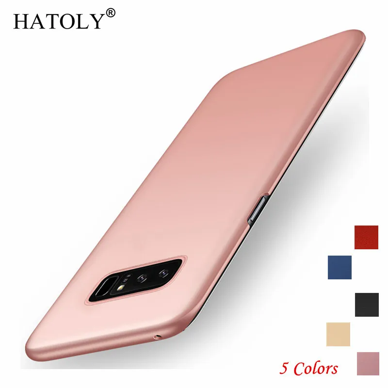 HATOLY чехол для Samsung Galaxy Note 8 Ультратонкий телефона из поликарбоната N9500 чехлы|for samsung