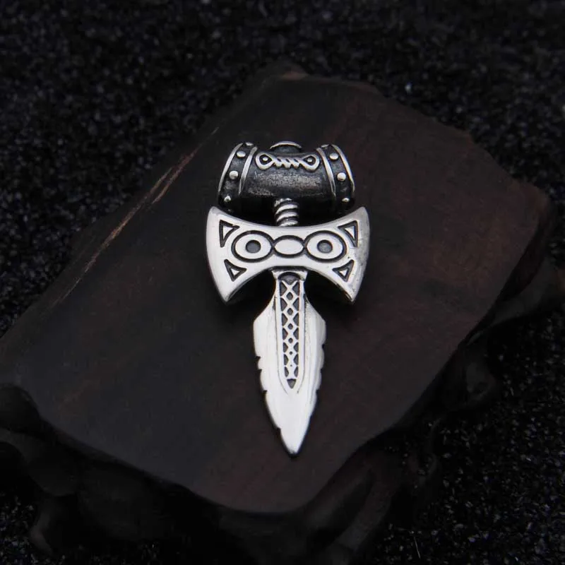 Амулет из серебра 925 пробы с подвеской skyrim talos ожерелье натуральной кожей в