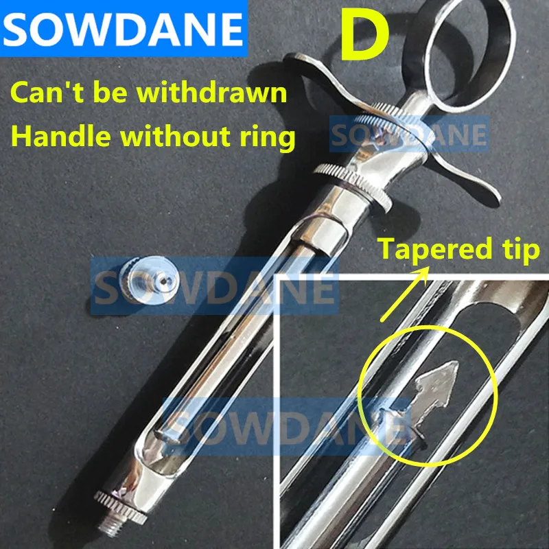 

Popular Stainless steel syringe anesthesia syringe dental material Dental Aspirating Syringe Dentist Surgical Instruments