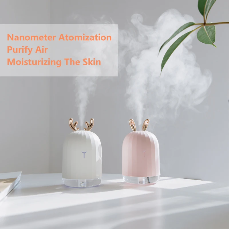 High Quality 220ML Ultrasonic Air Humidifier Aroma Essential Oil