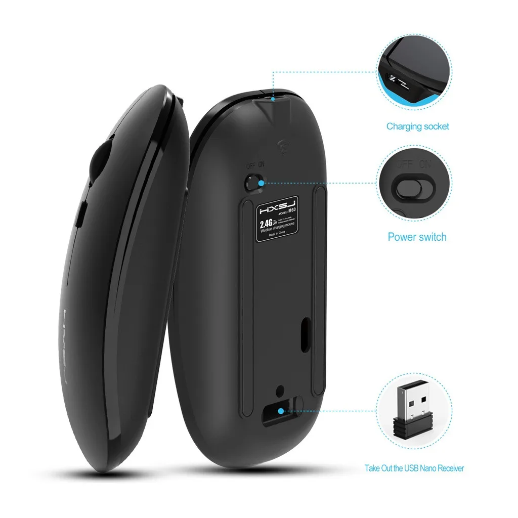 Ergonomic Wireless Mouse