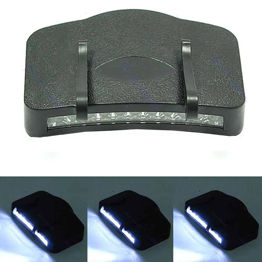 Черный 11 светодиодный светильник для кемпинга Кепка/шляпа светильник|hat light|cap