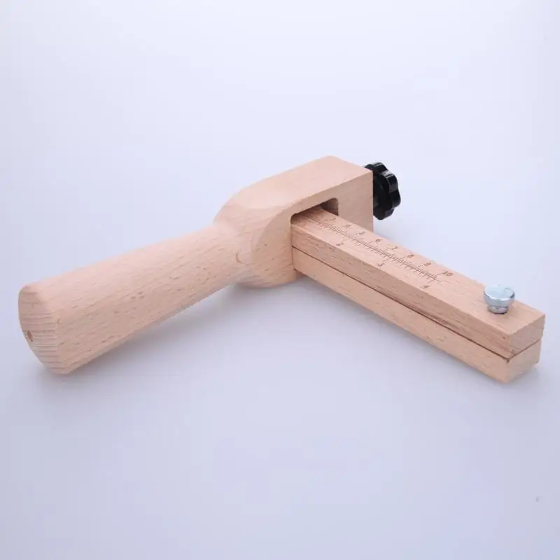 3080-00 Режущий инструмент для изготовления ремней, инструмент для резки кожи, портативный регулируемый режущий инструмент с калибровкой