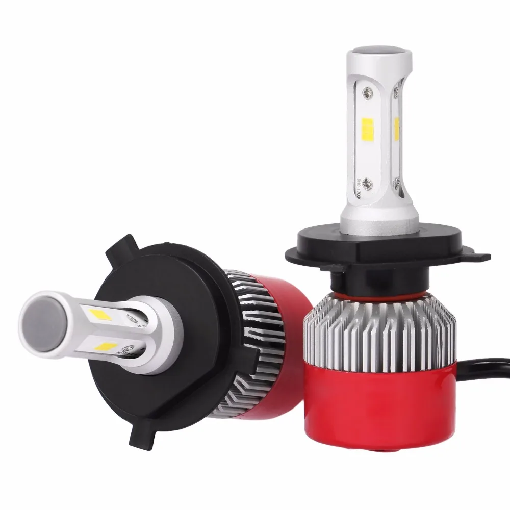 H4 Led Car Headlight H4 9003 HB2 Hi Lo Auto Car Headlight 14400lm pair 