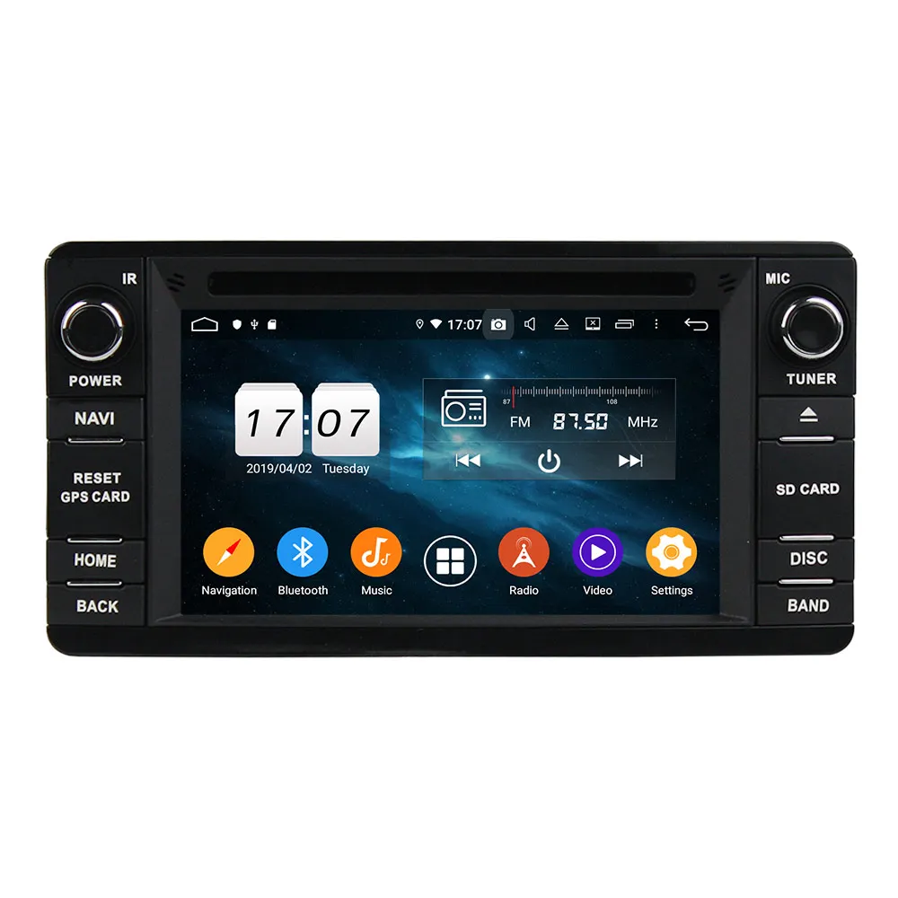 Автомобильный DVD плеер 10 1 дюйма Android 9 0 GPS радио для Mitsubishi Outlander 2014 навигация