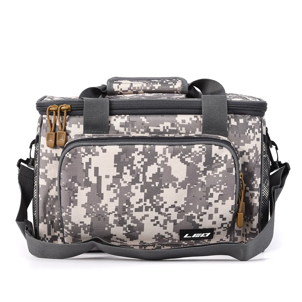 Bolsa de Pesca Pano ao ar Quadrado Lona Isca Crossbody Oxford Livre Fotografia Pesca Equipamento Frete Grátis 29 Quadrado lona isca crossbody saco de pesca