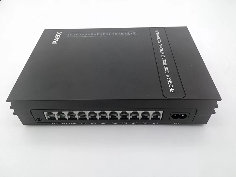 PBX Telephone Exchanger Analog Telephone Switch PABX / PBX Phone System SV308 (3 lines and 8 extensions)