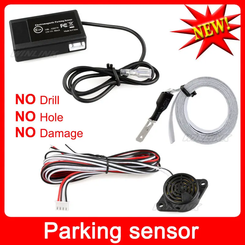 Auto parking sensor no drill hole Car Reverse Parking