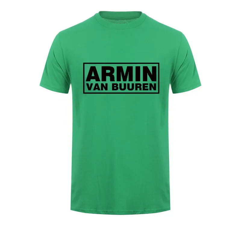 Armin Van Buuren с буквенным принтом для мужчин/женщин панк-рок группа футболка черно-белые повседневные хлопковые футболки футболка для мужчин - Цвет: 24