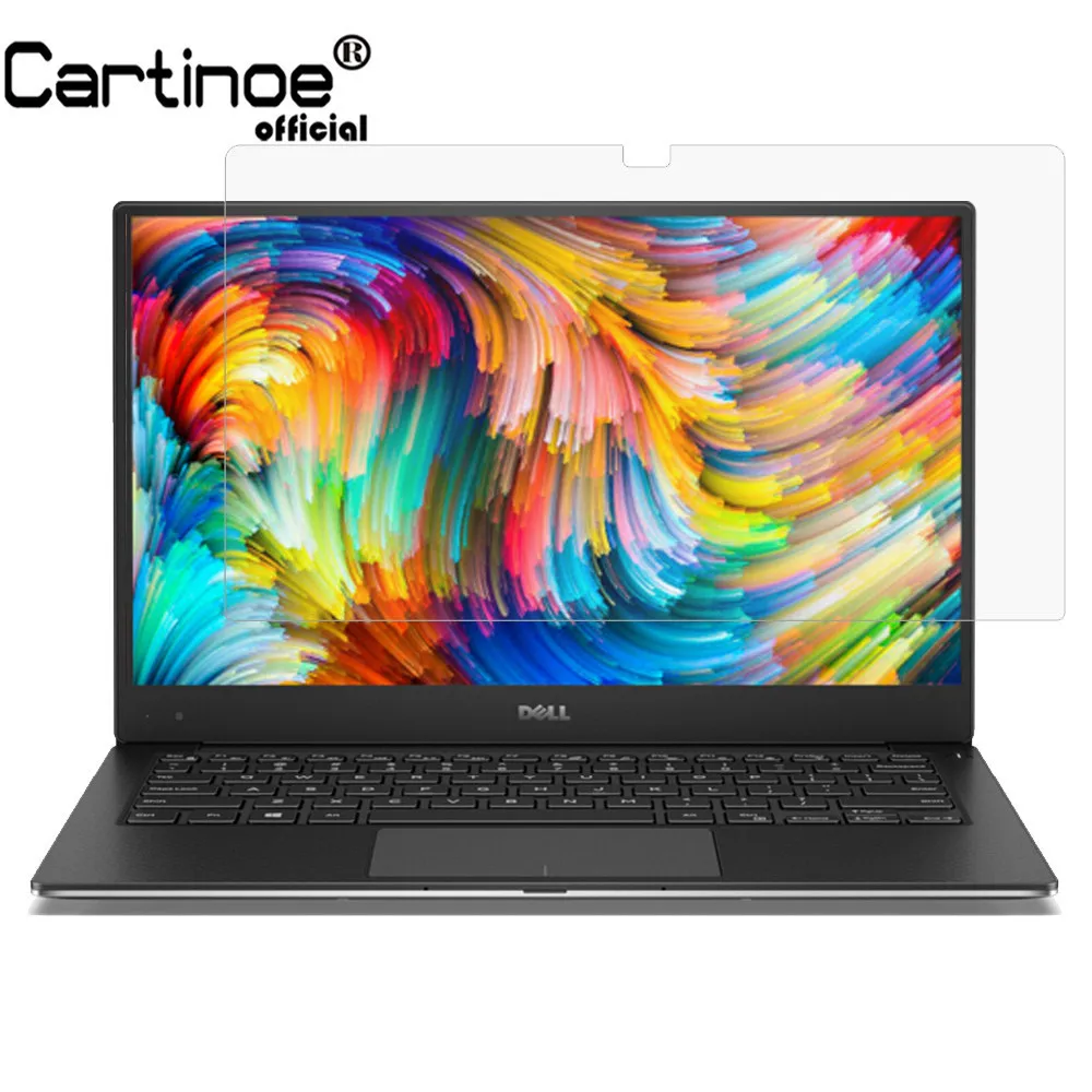 

Cartinoe Screen Protector For Dell Xps 13 9370 Laptop 2018 13.3" Laptop Xps13, Hd Crystal Clear Lcd Screen Guard Film, 2pcs