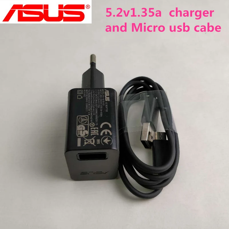

Original EU ASUS Zenfone 2 charger for 3 4 3s Max pro m1 selfie zd551kl Mobile Phones 5.2V 1.35A USB Wall Charge AC Adapter