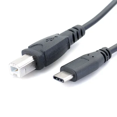 USB 3.0 Type C к 3 1 Тип B Штекерный кабель с реверсивным разъемом типа для сканера