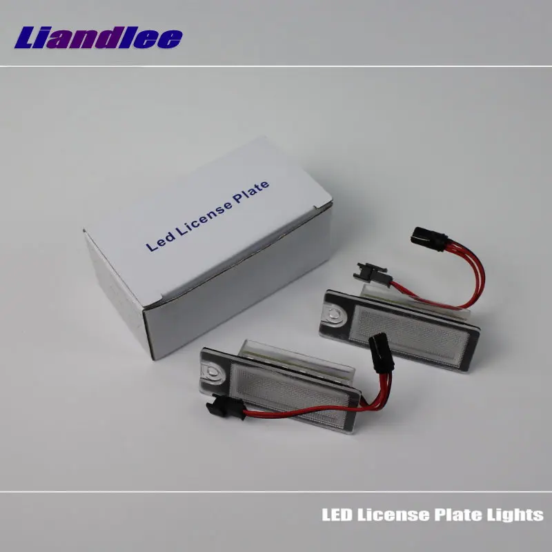Liandlee для Volvo S80 1999 ~ 2006/LED автомобиля Номерные знаки для мотоциклов свет/номер Рамки лампа/Высокое качество светодиодные фонари