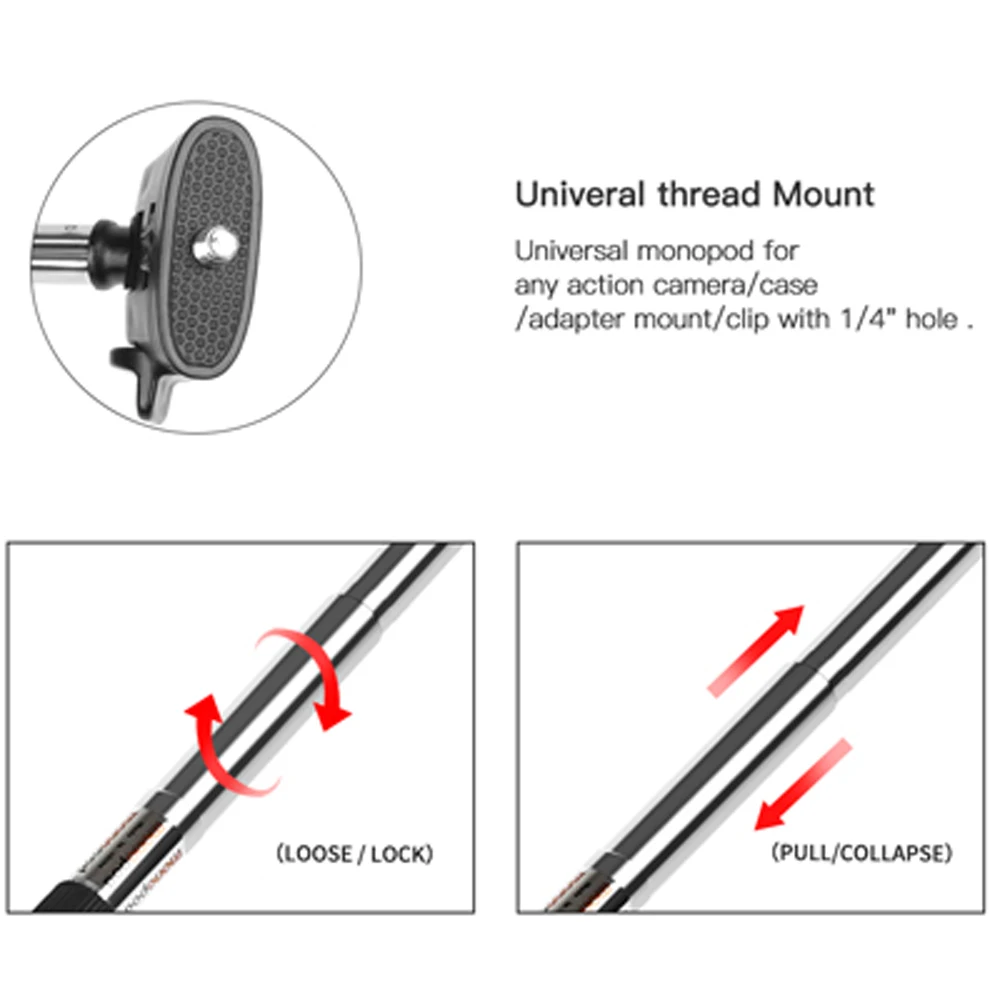 Палки для селфи, палка для селфи, ручка для телефона, держатель для мобильного телефона, адаптер, монопод, палка для селфи для экшн-камеры gopro