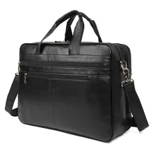 J.M.D Мужская сумка из натуральной кожи, сумка для ноутбука с верхней ручкой, портфели, дорожная сумка 7319