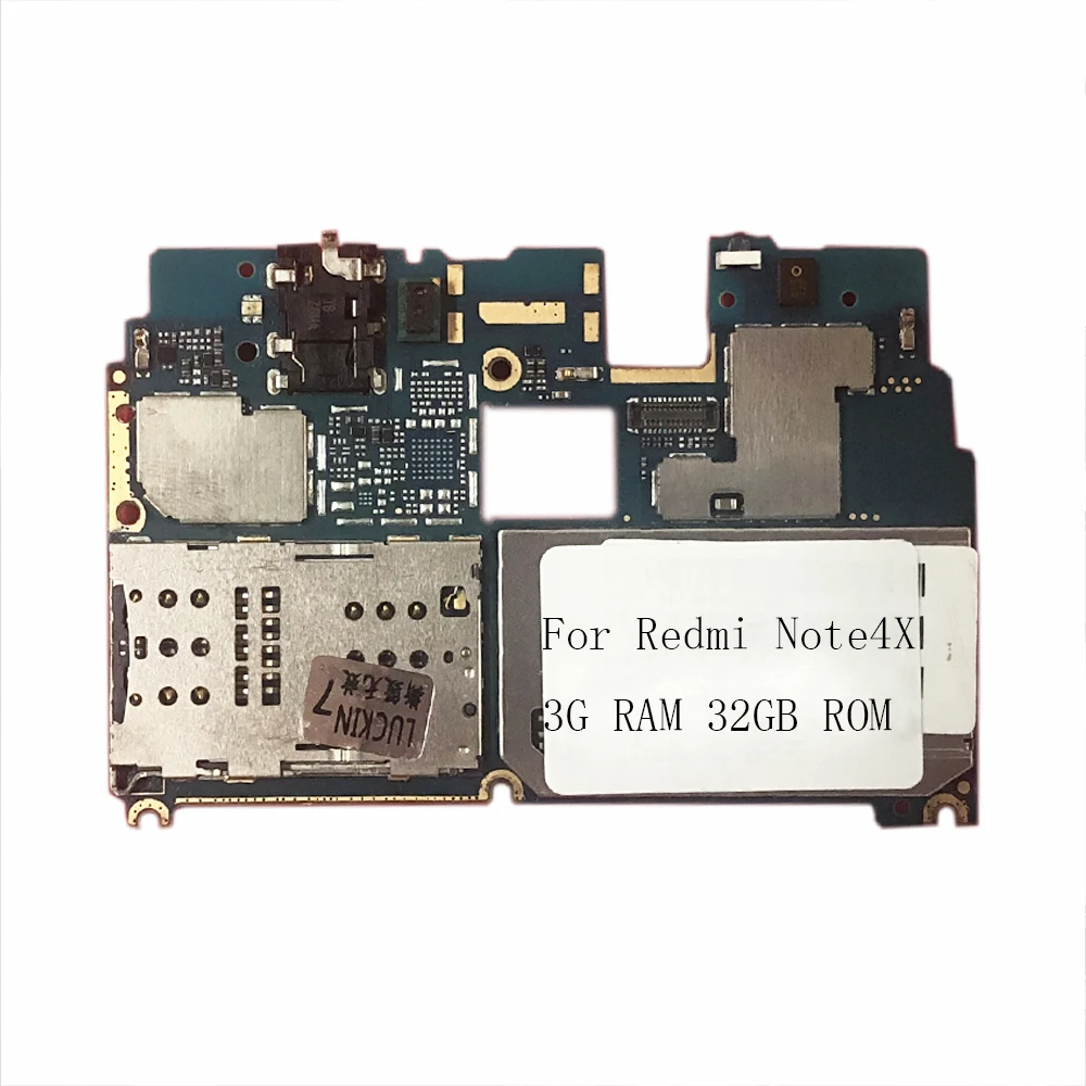  OUDINI UNLOCKED3G RAM 32GB ROM work for Redmi Note4X motherboard 3+32 International Edition