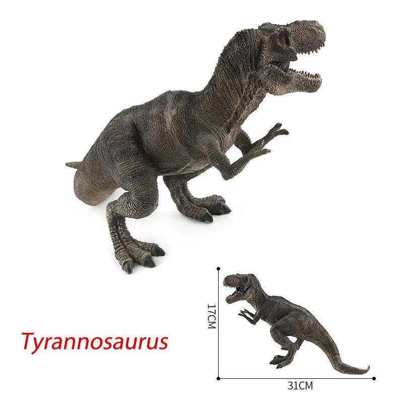 Figures Jurassic Tyrannosaurus Dragon Dinosaur Toys Plastic Dolls Animal Collectible Model Furnishing Toy for kids Action&Toy (5)