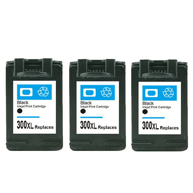3Pcs For HP 300 300XL Printer Ink Cartridge For Deskjet D5560 F2410
