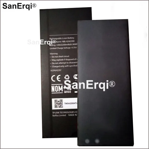 

2200mAh/8.36Wh 3.8V NBL-42A2200 Replacement Battery For neffos C5 TP701A B C E mobile phone bateria Li-Polymer Batterie