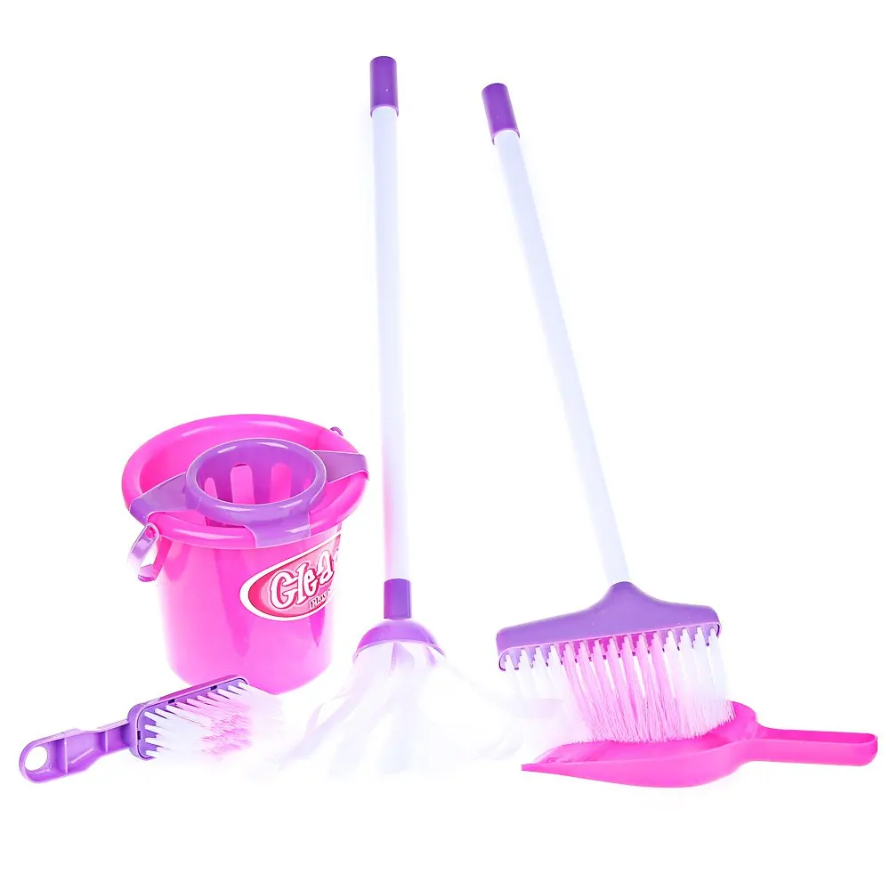 little girl cleaning set