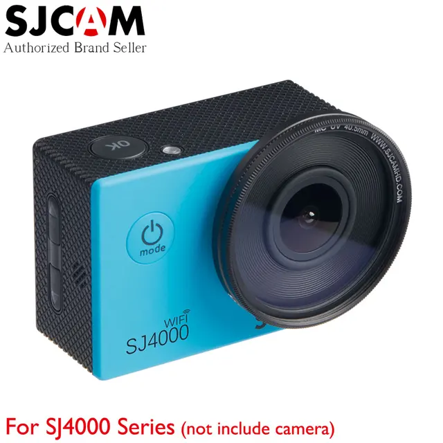 Best Offers Original SJCAM SJ4000 UV Filter Optical Glass Ultraviolet Absorb Acceseories with Protective Cover for SJ 4000 Wifi Sport Camera